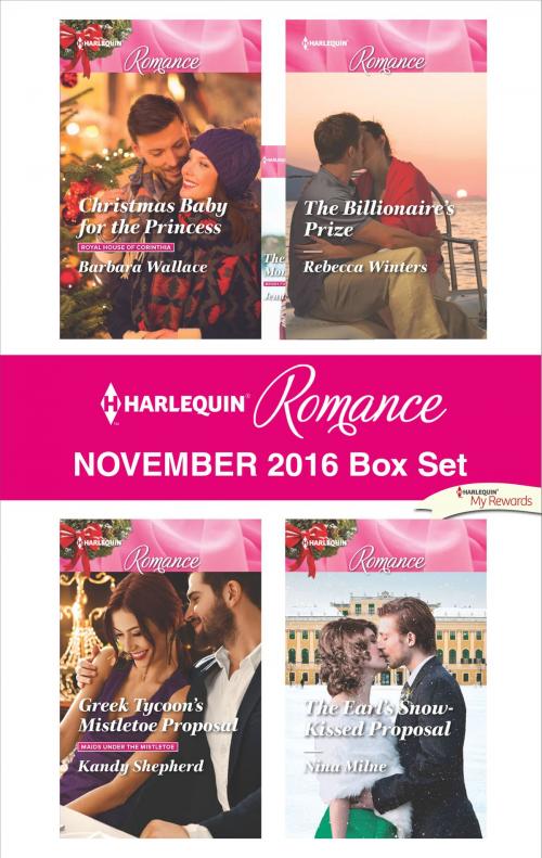 Cover of the book Harlequin Romance November 2016 Box Set by Barbara Wallace, Kandy Shepherd, Rebecca Winters, Nina Milne, Harlequin