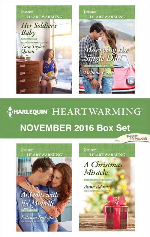 Cover of the book Harlequin Heartwarming November 2016 Box Set by Tara Taylor Quinn, Patricia Forsythe, Melinda Curtis, Anna Adams, Harlequin