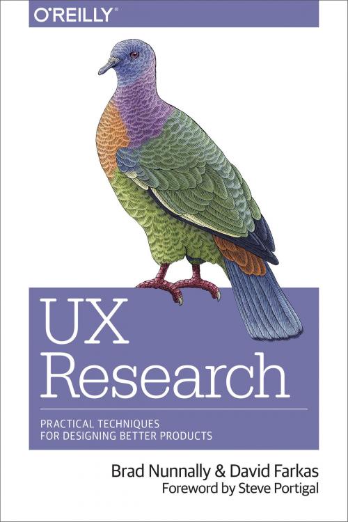 Cover of the book UX Research by Brad Nunnally, David Farkas, O'Reilly Media