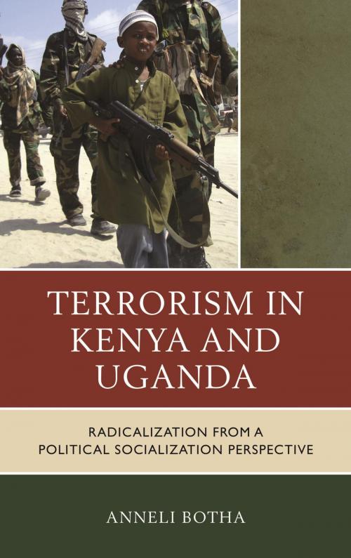 Cover of the book Terrorism in Kenya and Uganda by Anneli Botha, Lexington Books