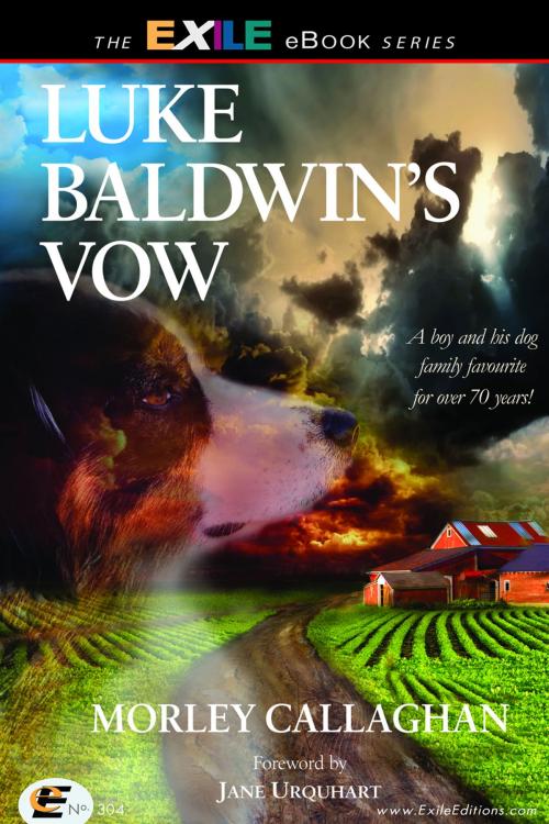 Cover of the book Luke Baldwin's Vow by Morley Callaghan, Exile Editions