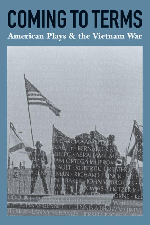 Cover of the book Coming to Terms: American Plays & the Vietnam War by James Reston Jr., Theatre Communications Group
