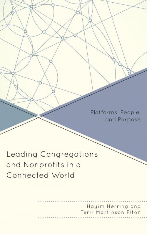 Cover of the book Leading Congregations and Nonprofits in a Connected World by Hayim Herring, president, Terri Martinson Elton, Rowman & Littlefield Publishers