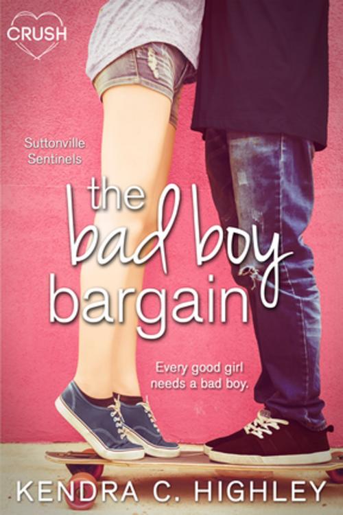 Cover of the book The Bad Boy Bargain by Kendra C. Highley, Entangled Publishing, LLC