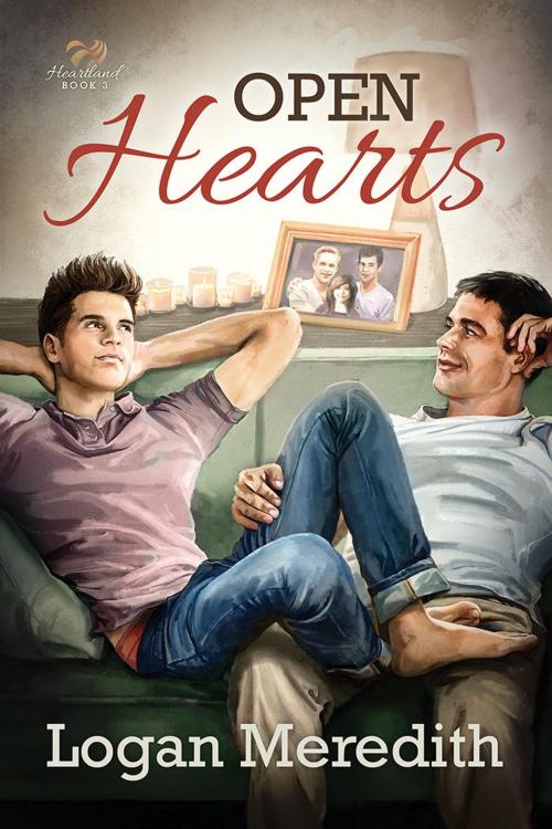 Cover of the book Open Hearts by Logan Meredith, Dreamspinner Press