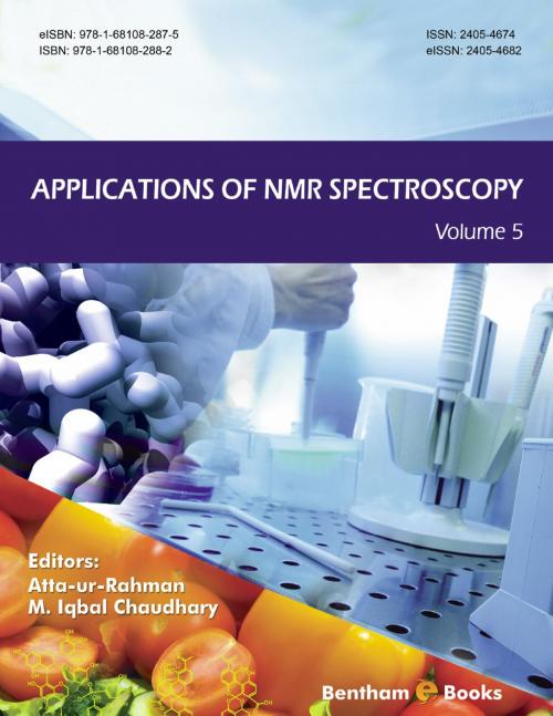 Cover of the book Applications of NMR Spectroscopy Volume: 5 by Atta-ur-Rahman, Bentham Science Publishers