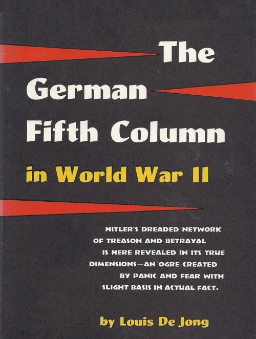 Cover of the book The German Fifth Column in the Second World War by Louis de Jong, Lucknow Books
