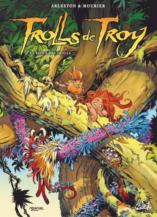 Cover of the book Trolls de Troy T22 by Christophe Arleston, Soleil