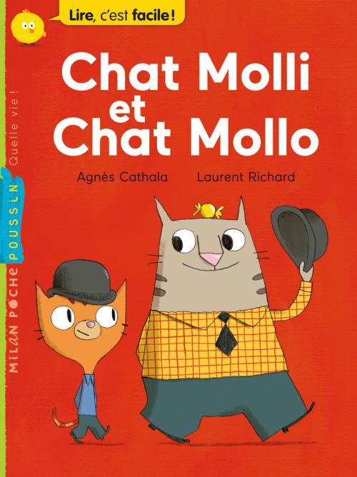 Cover of the book Chat Molli et Chat Mollo by Agnès Cathala, Editions Milan