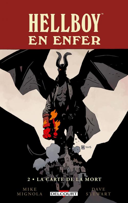 Cover of the book Hellboy en enfer T02 by Mike Mignola, Delcourt