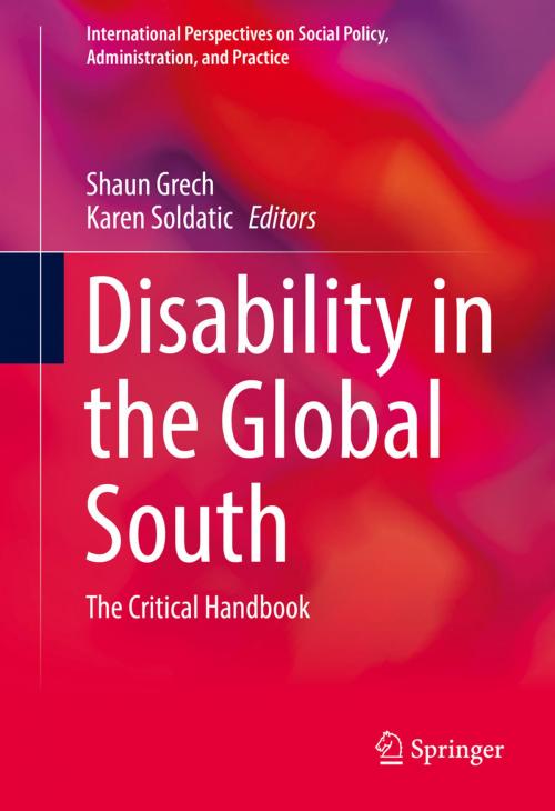 Cover of the book Disability in the Global South by , Springer International Publishing