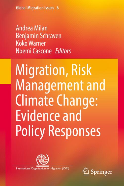 Cover of the book Migration, Risk Management and Climate Change: Evidence and Policy Responses by , Springer International Publishing