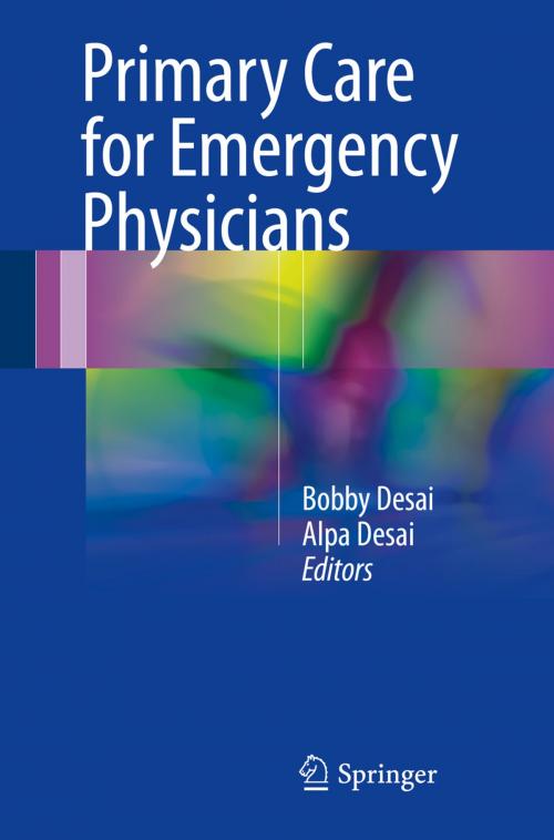 Cover of the book Primary Care for Emergency Physicians by , Springer International Publishing