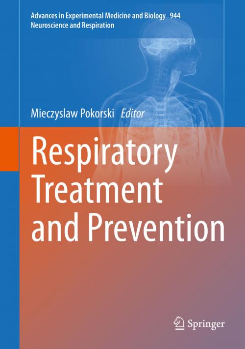 Cover of the book Respiratory Treatment and Prevention by , Springer International Publishing