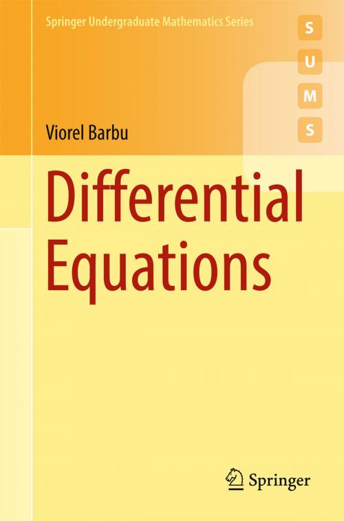 Cover of the book Differential Equations by Viorel Barbu, Springer International Publishing