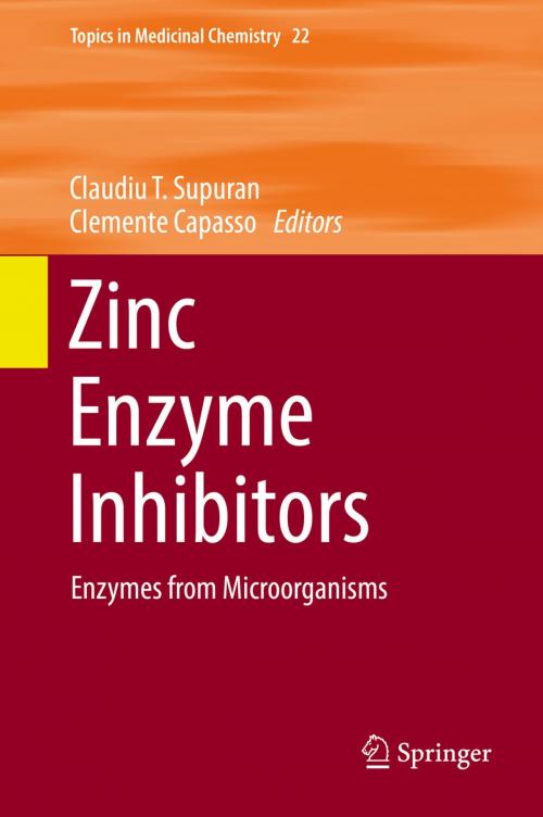 Cover of the book Zinc Enzyme Inhibitors by , Springer International Publishing