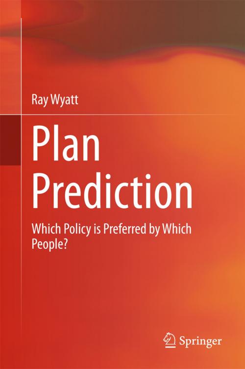 Cover of the book Plan Prediction by Ray Wyatt, Springer International Publishing