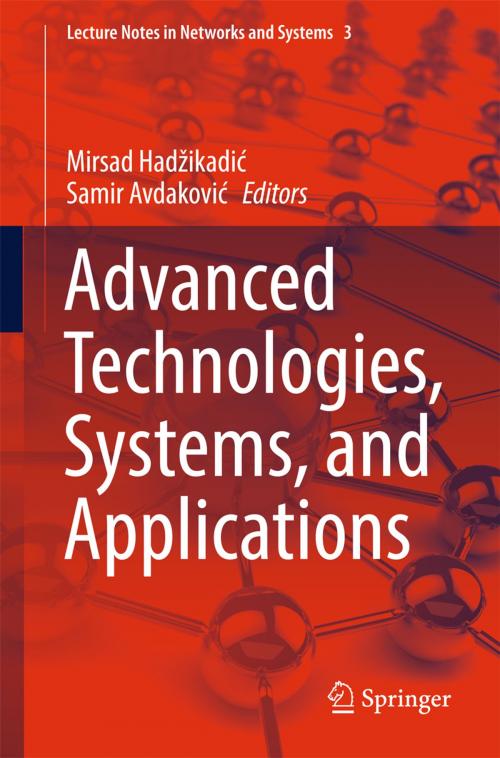 Cover of the book Advanced Technologies, Systems, and Applications by , Springer International Publishing