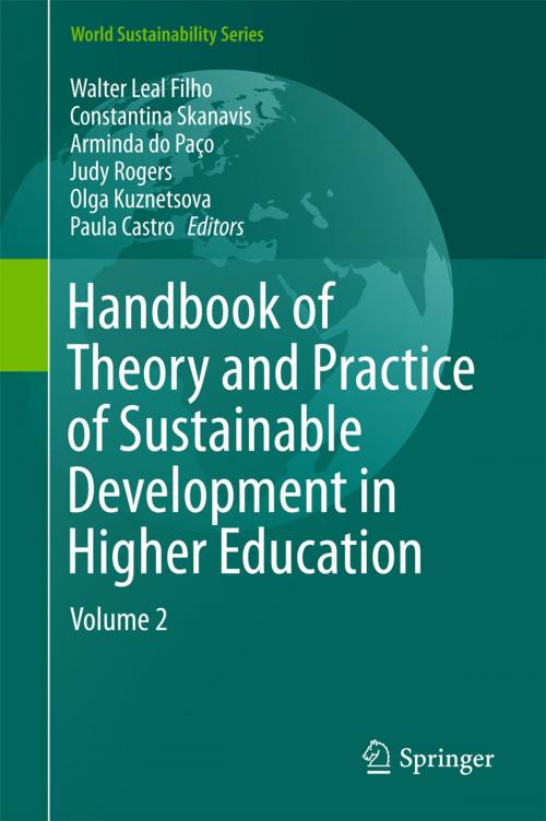 Cover of the book Handbook of Theory and Practice of Sustainable Development in Higher Education by , Springer International Publishing