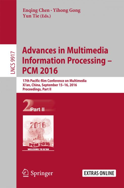 Cover of the book Advances in Multimedia Information Processing - PCM 2016 by , Springer International Publishing