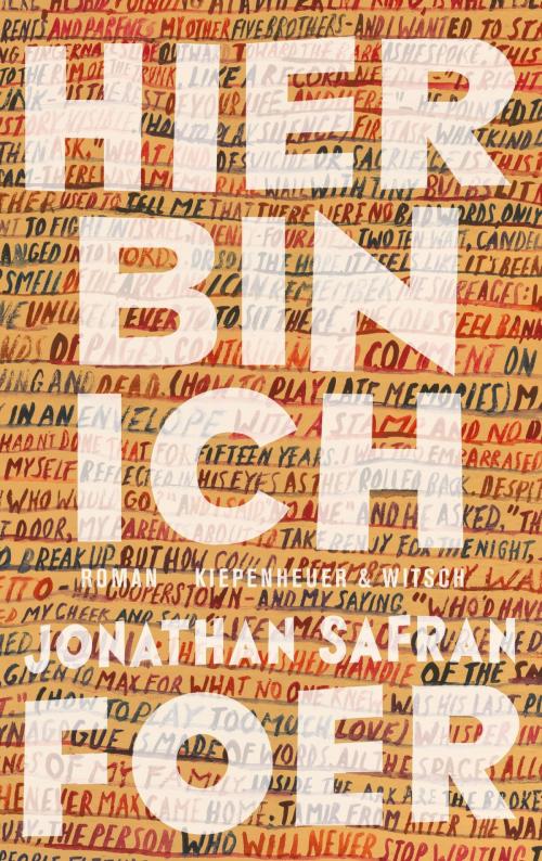 Cover of the book Hier bin ich by Jonathan Safran Foer, Kiepenheuer & Witsch eBook
