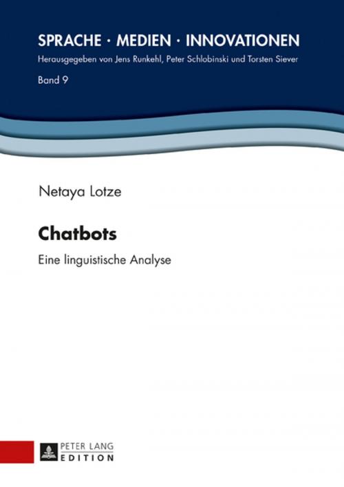 Cover of the book Chatbots by Netaya Lotze, Peter Lang