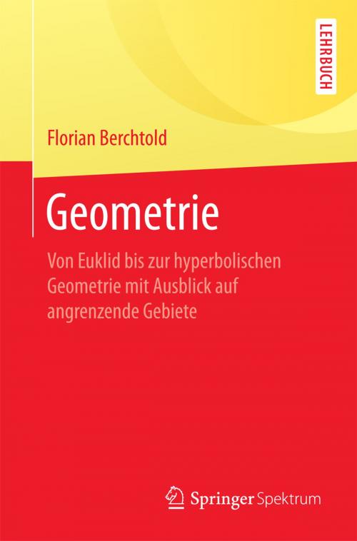 Cover of the book Geometrie by Florian Berchtold, Springer Berlin Heidelberg