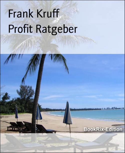 Cover of the book Profit Ratgeber by Frank Kruff, BookRix