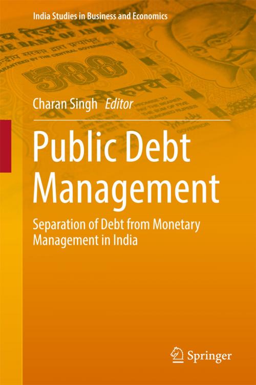 Cover of the book Public Debt Management by , Springer India