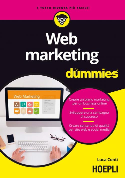 Cover of the book Web Marketing for dummies by Luca Conti, Hoepli