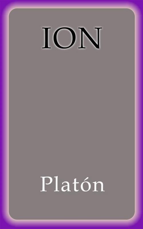 Cover of the book Ion by Platón, Platón