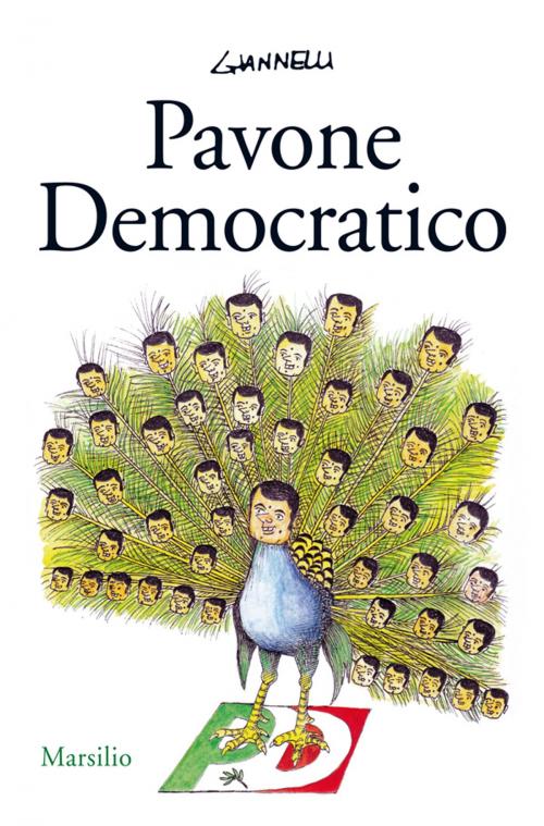 Cover of the book Pavone democratico by Emilio Giannelli, Marsilio