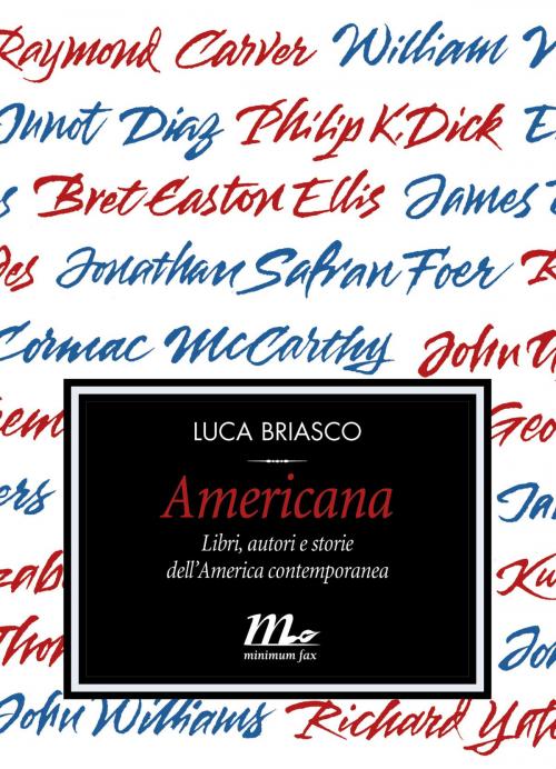 Cover of the book Americana by Luca Briasco, minimum fax