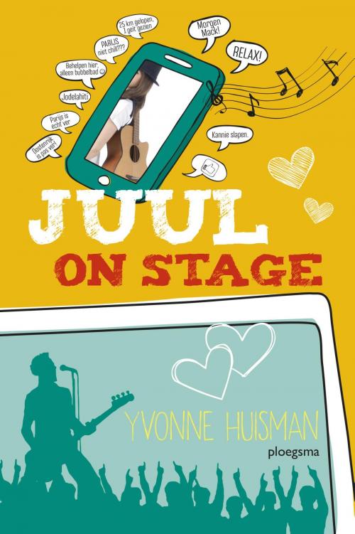 Cover of the book Juul on stage by Yvonne Huisman, WPG Kindermedia