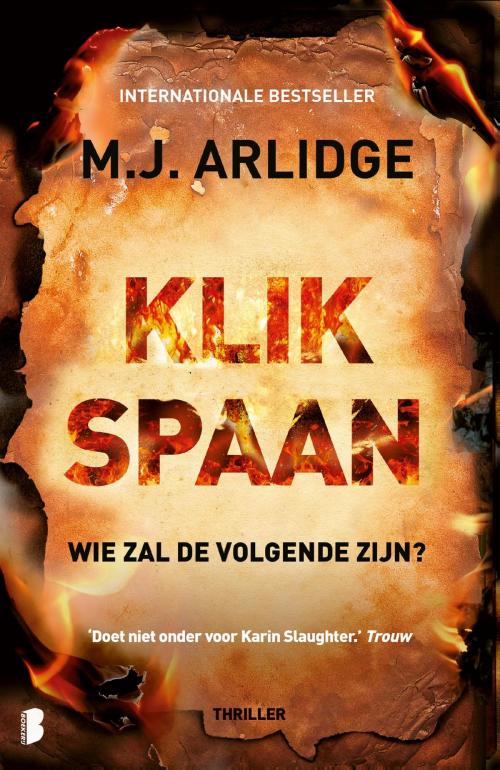 Cover of the book Klikspaan by M.J. Arlidge, Meulenhoff Boekerij B.V.