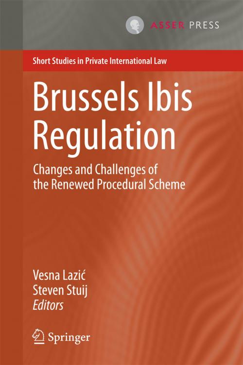 Cover of the book Brussels Ibis Regulation by , T.M.C. Asser Press
