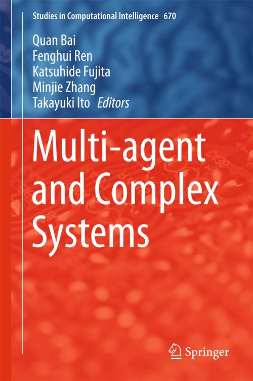 Cover of the book Multi-agent and Complex Systems by , Springer Singapore