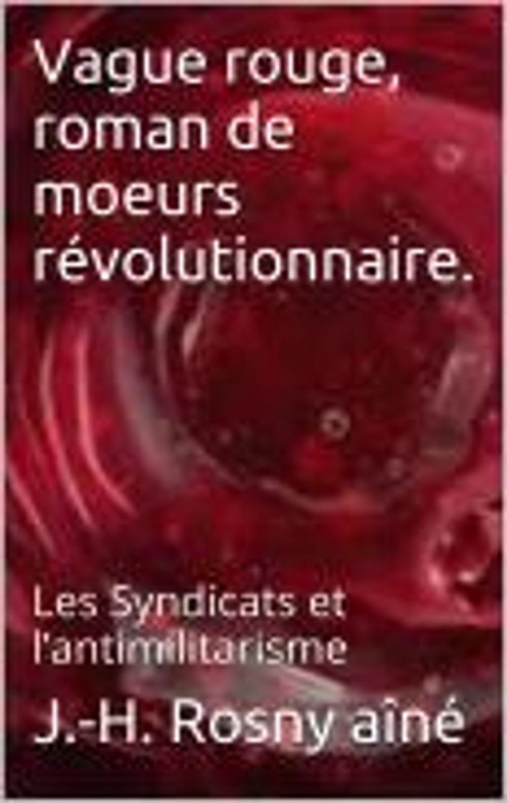 Big bigCover of Vague rouge, roman de moeurs révolutionnaire.