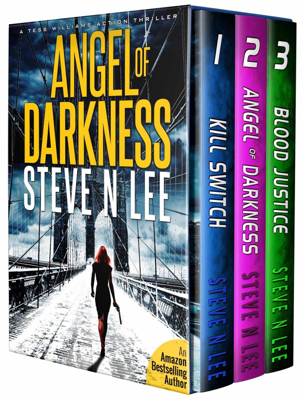 Big bigCover of Angel of Darkness Action Thrillers Books 01-03