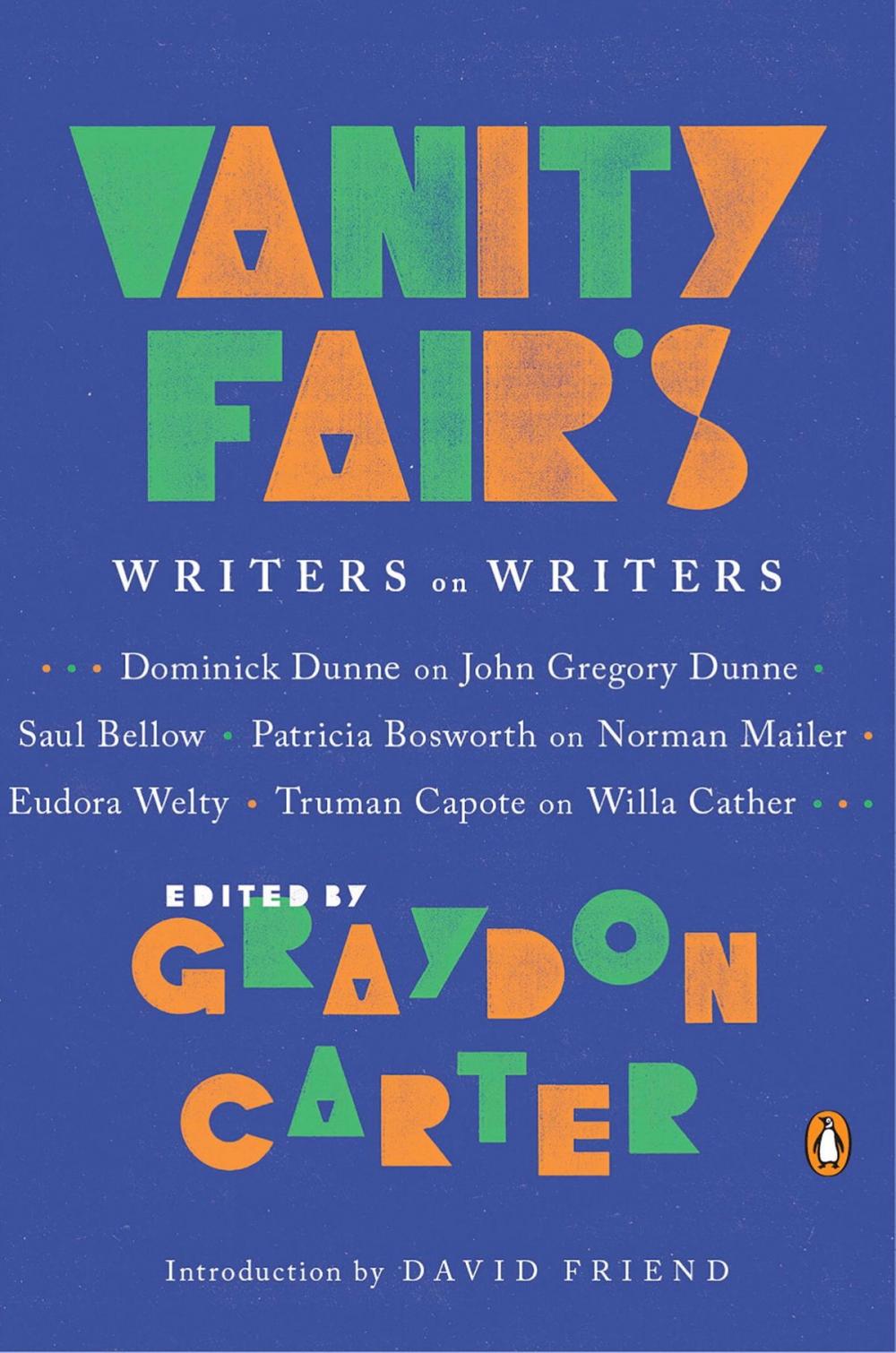 Big bigCover of Vanity Fair's Writers on Writers