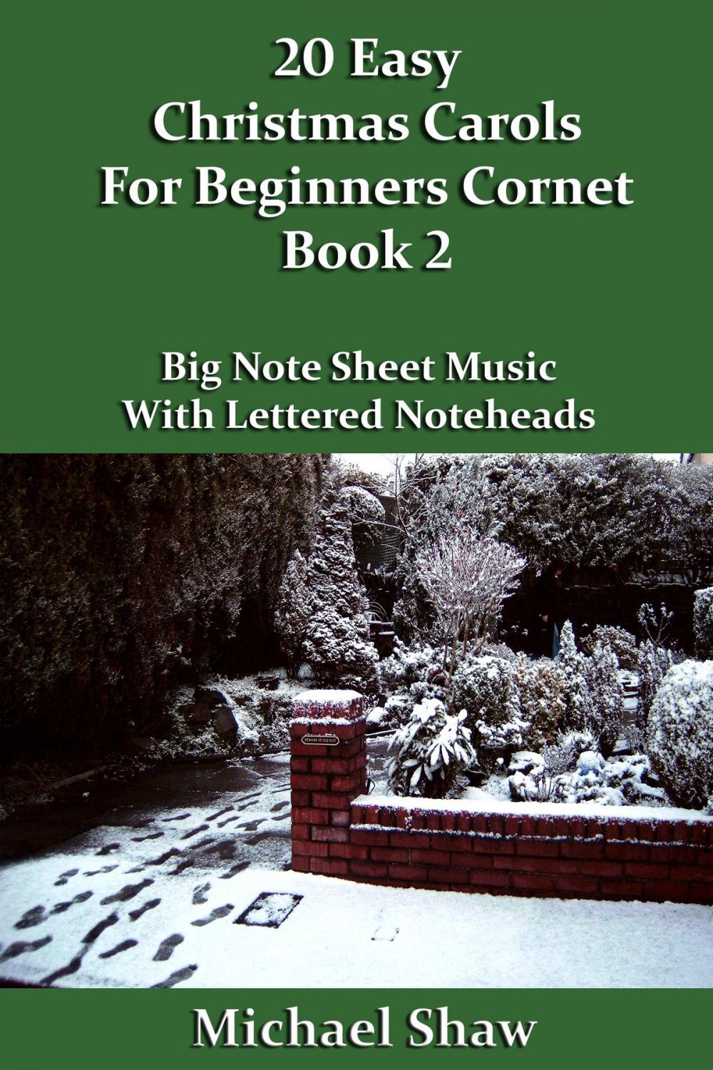 Big bigCover of 20 Easy Christmas Carols For Beginners Cornet: Book 2
