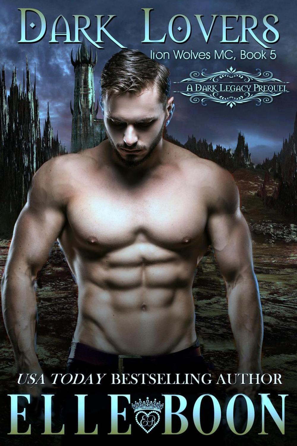 Big bigCover of Dark Lovers, Iron Wolves MC Book 5