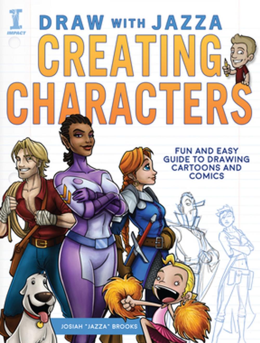 Big bigCover of Draw With Jazza - Creating Characters
