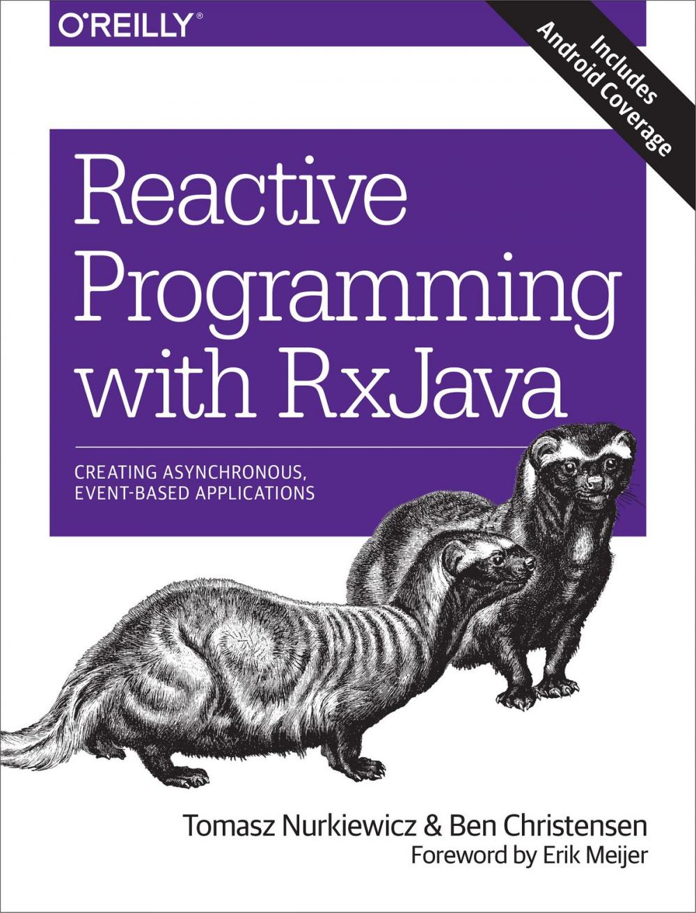 Big bigCover of Reactive Programming with RxJava