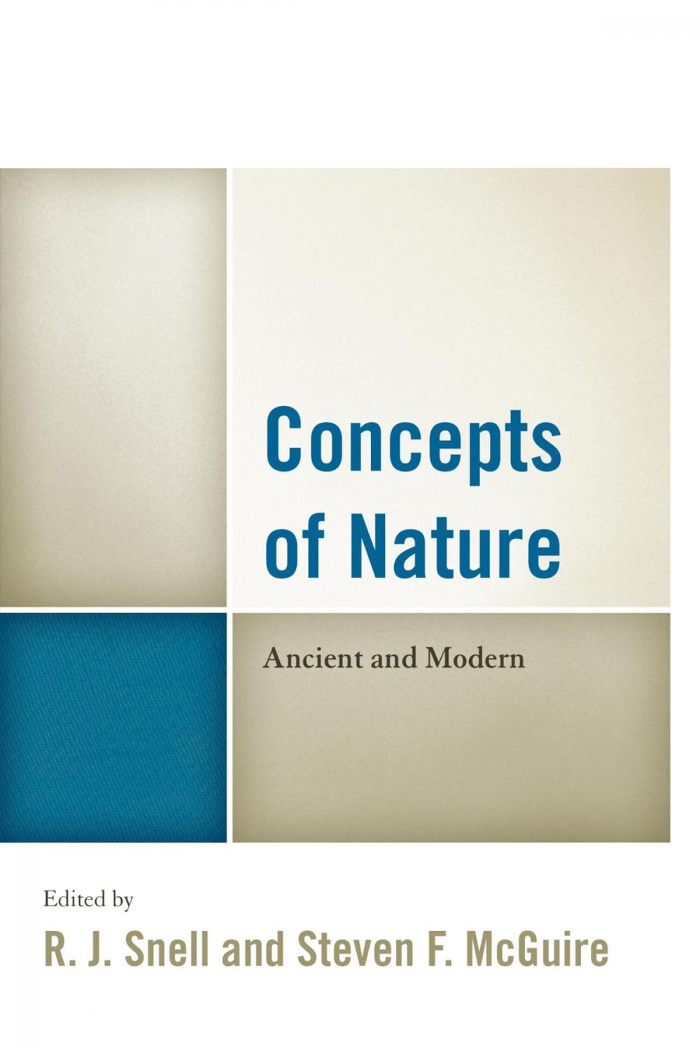 Big bigCover of Concepts of Nature