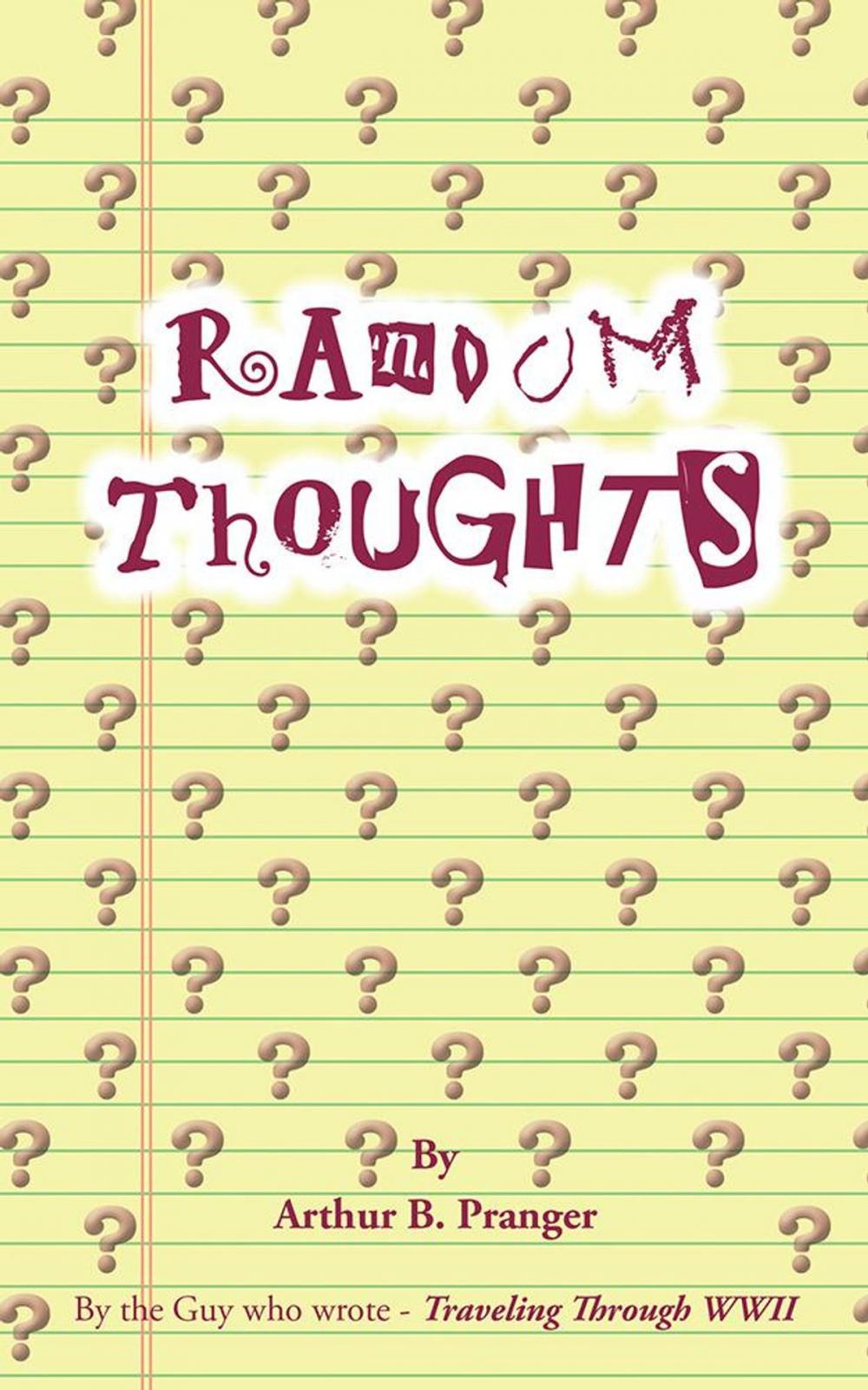 Big bigCover of Random Thoughts