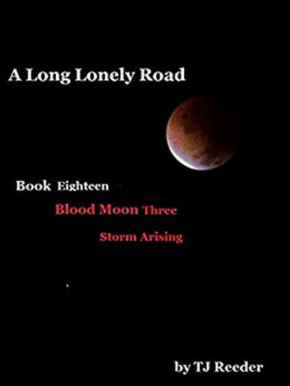 Big bigCover of A Long Lonely Road, Bloodmoon, Storm Arising, book 17