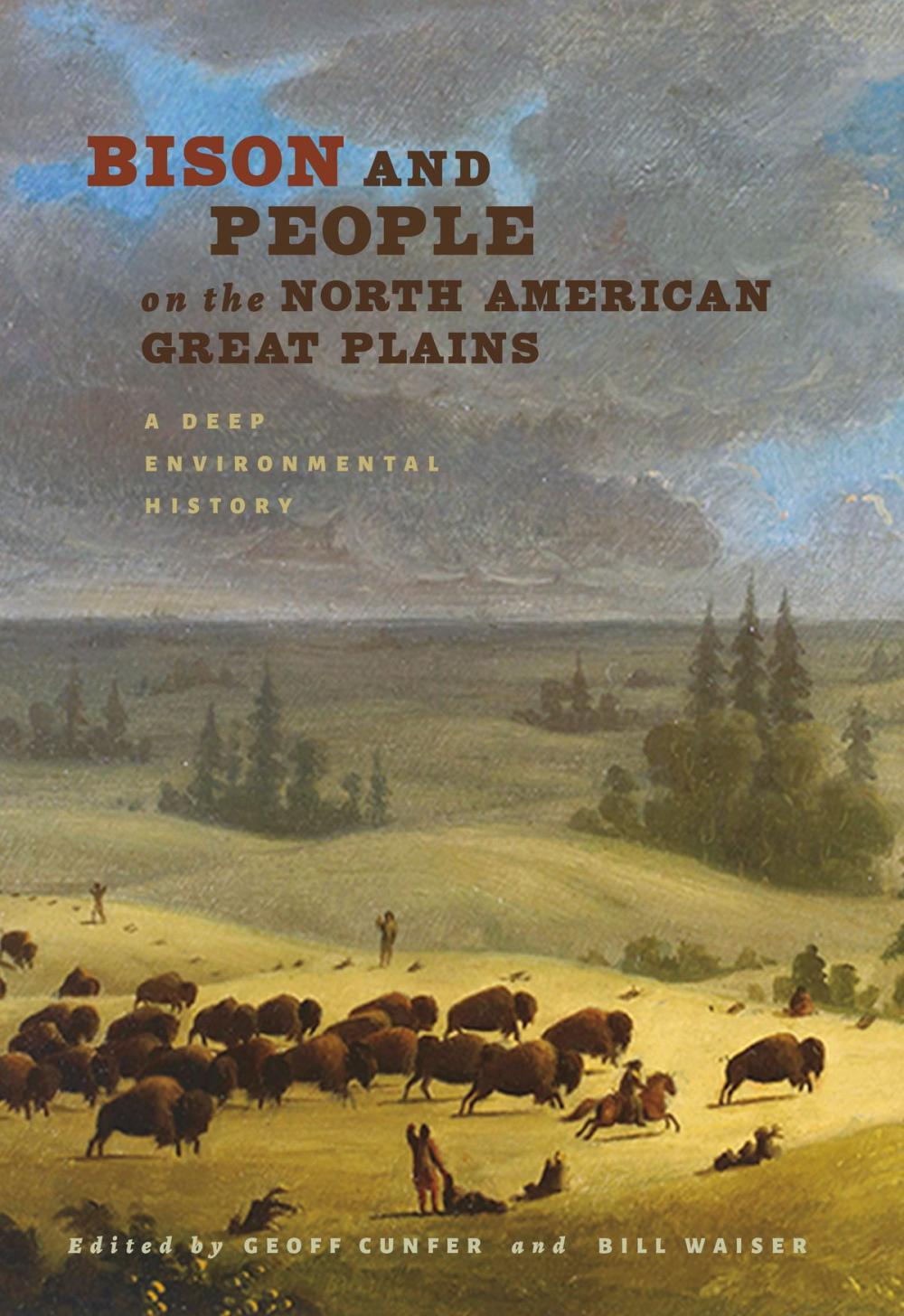 Big bigCover of Bison and People on the North American Great Plains