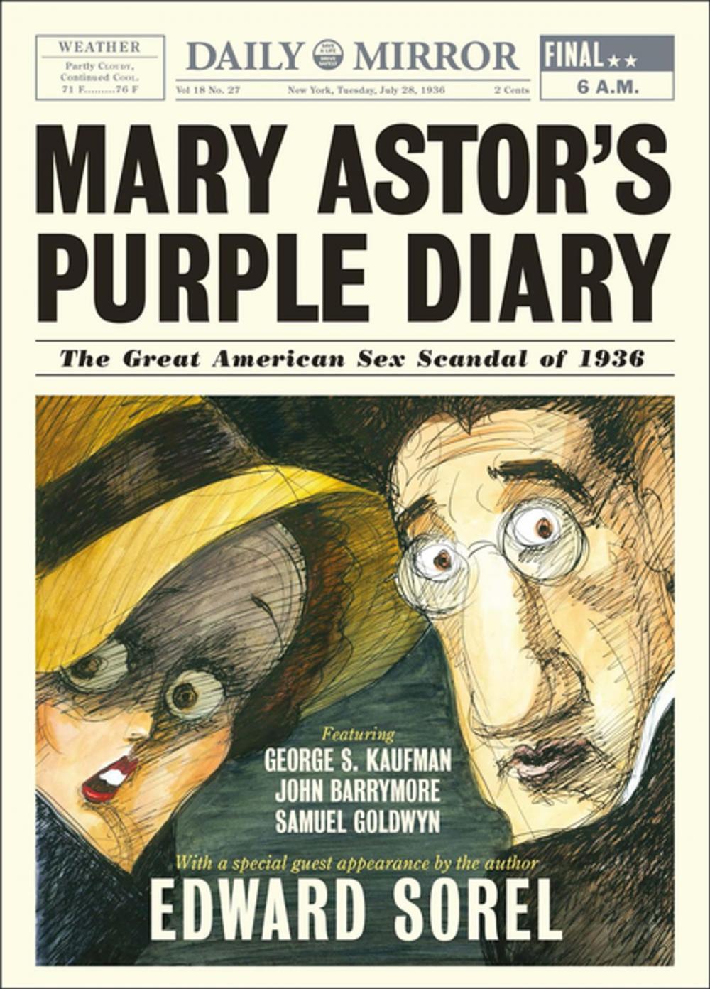 Big bigCover of Mary Astor's Purple Diary: The Great American Sex Scandal of 1936