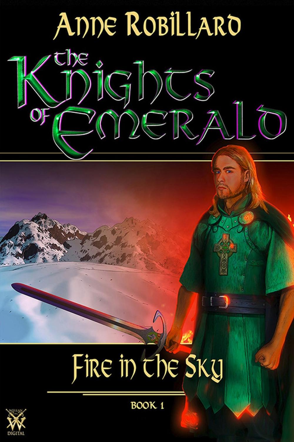 Big bigCover of The Knights of Emerald 01 : Fire in the Sky